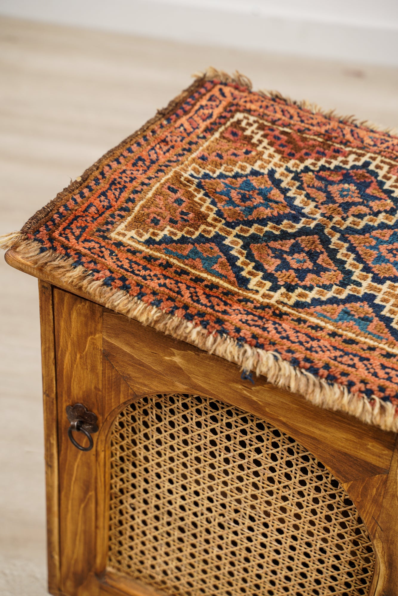 Antique Baloch Bag face Rug 1'5" x 1'1"