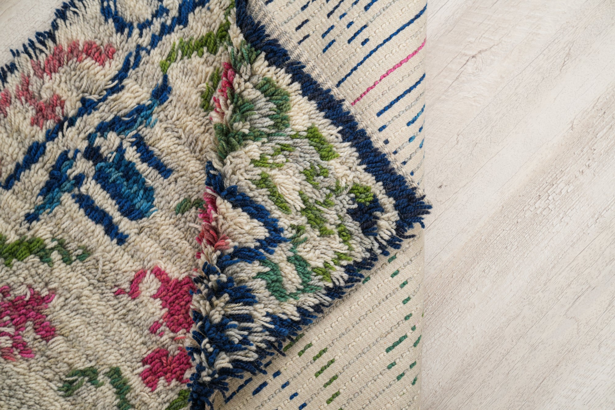 Vintage Scandinavian Rya Rug 3'7" x 2'6"