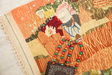Vintage Scandinavian folk Tapestry 2'10" x 2'7"