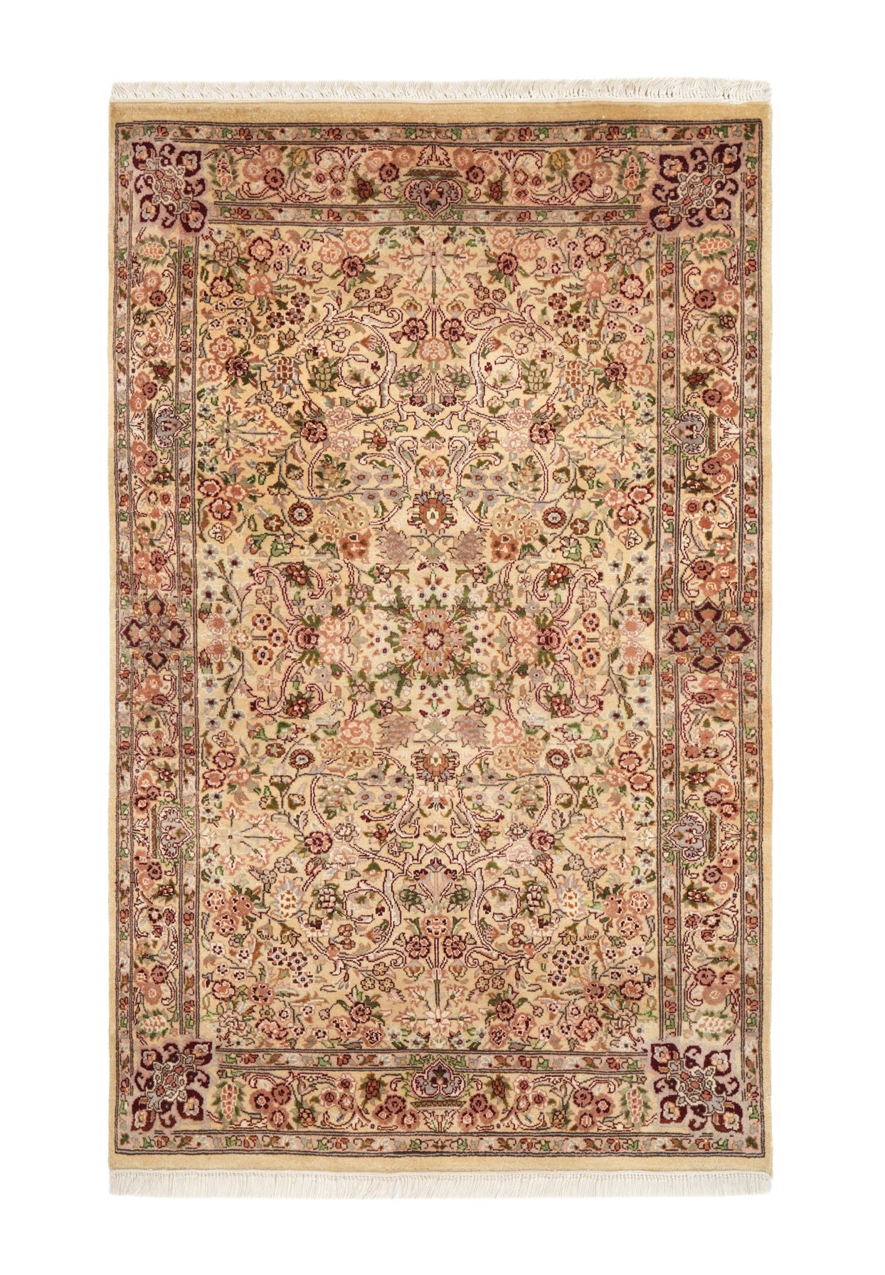 Vintage Floral Lahore Rug 5' x 3'2"