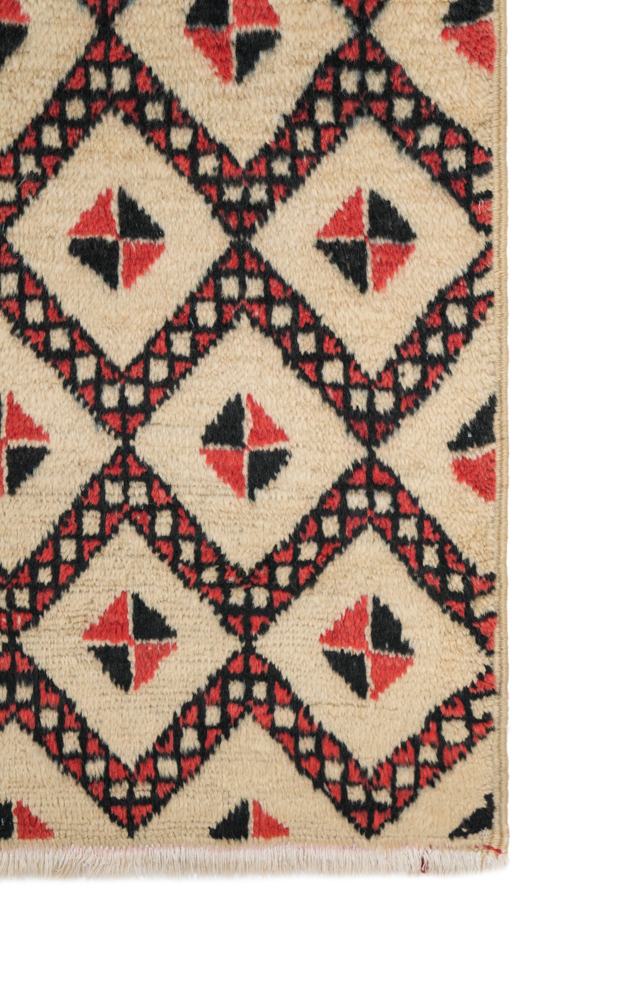 Vintage Tunisian Contemporary Rug 4'5" x 2'9"