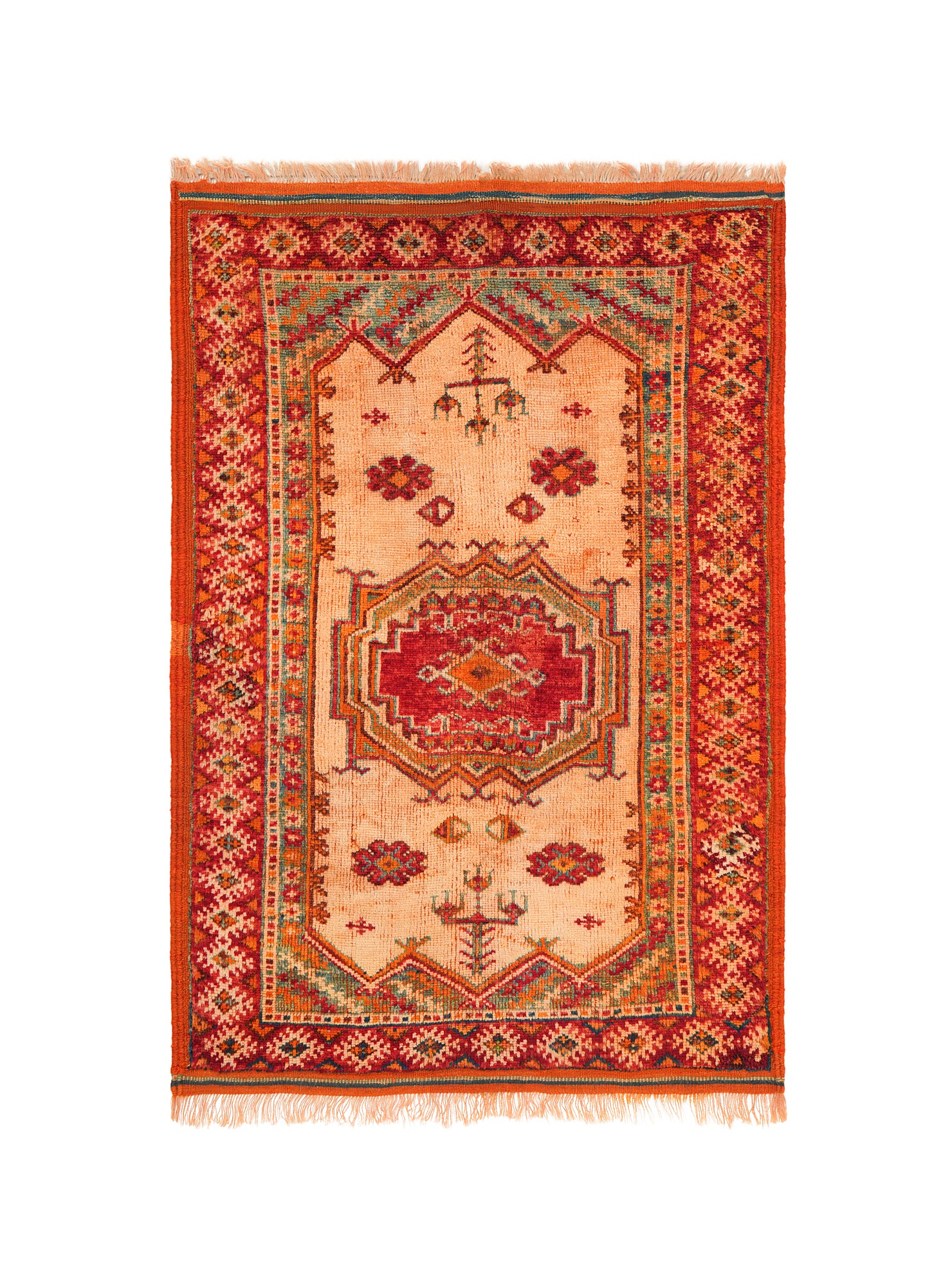 Vintage Moroccan Rug 5' x 3'6"