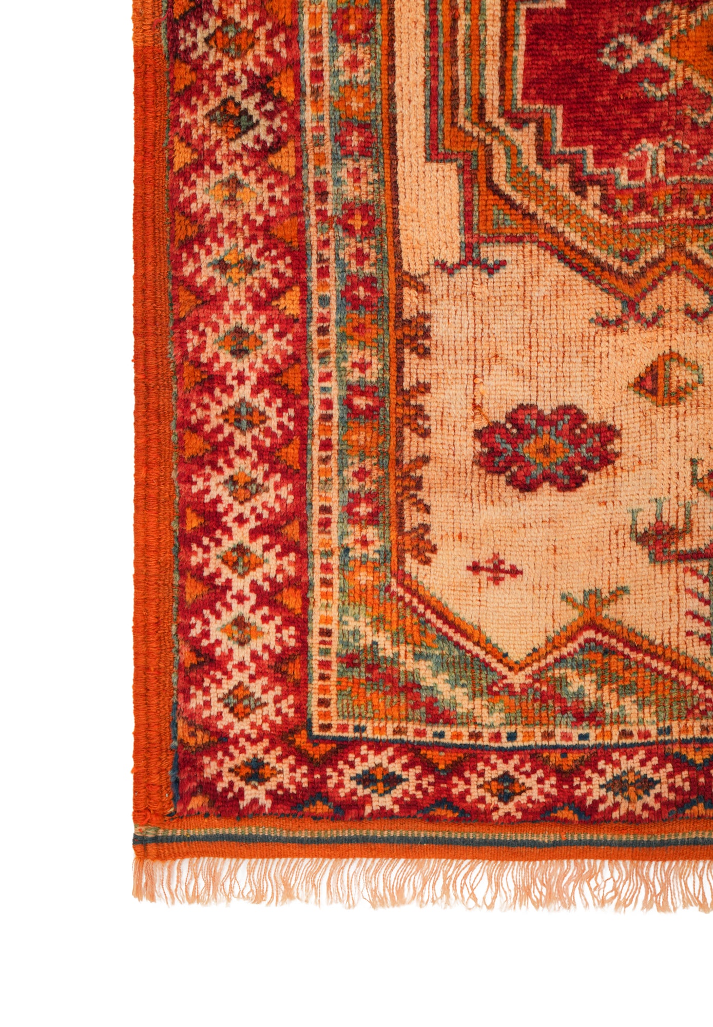 Vintage Moroccan Rug 5' x 3'6"