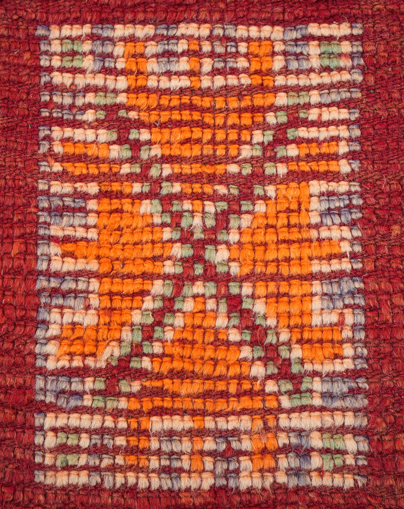 Vintage Moroccan Berber Rug 3'1" x 3'