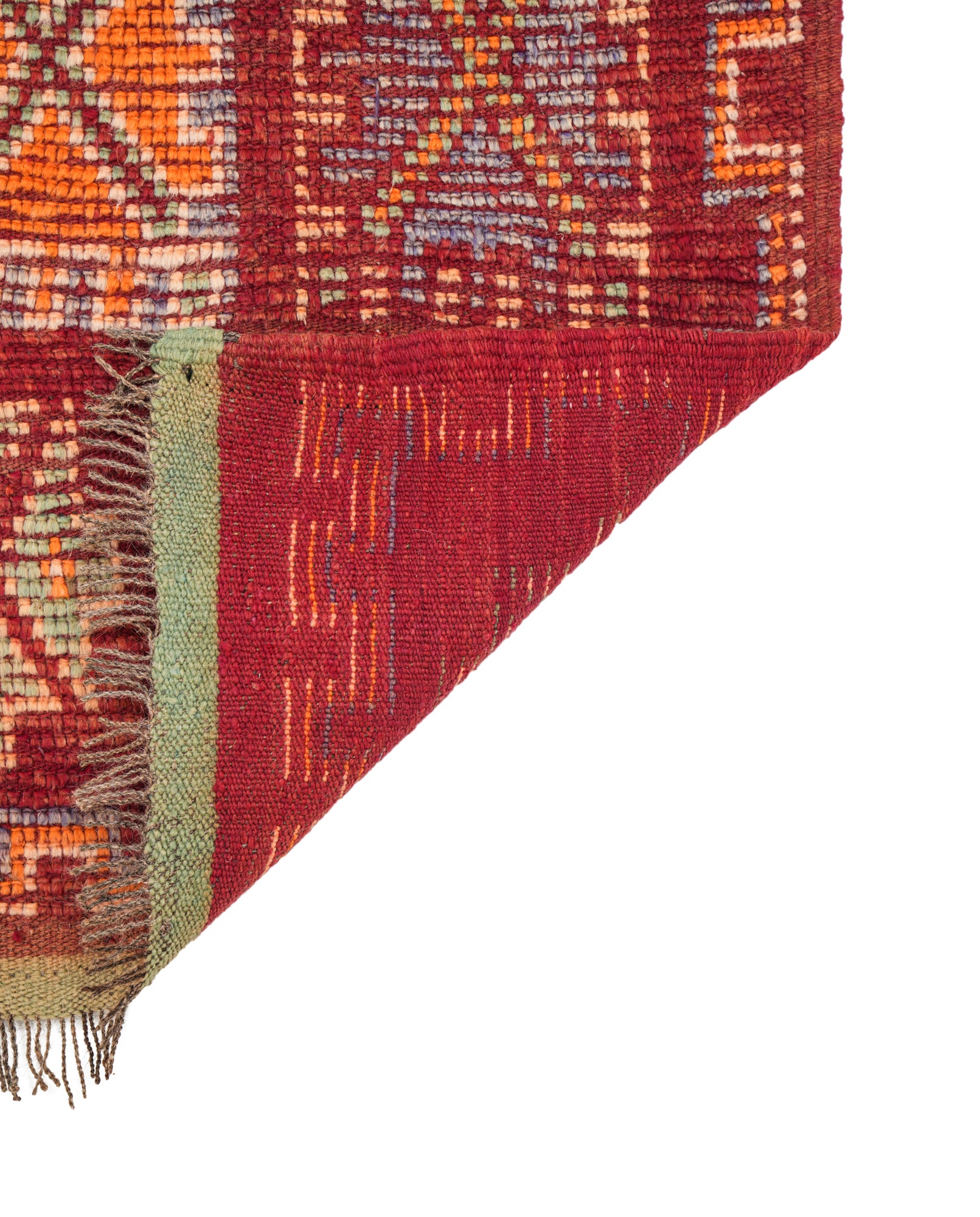 Vintage Moroccan Berber Rug 3'1" x 3'