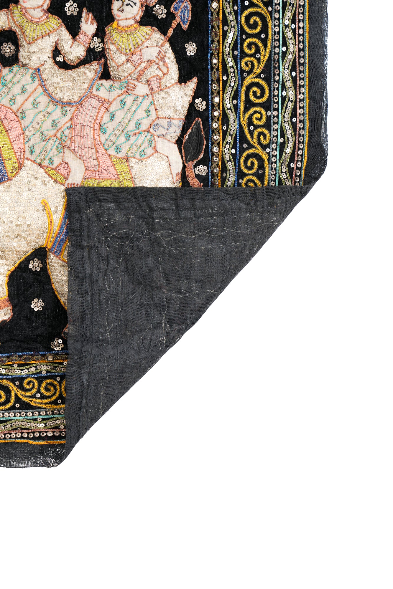 Vintage kalaga Tapestry 4'6" x 2'4" (royal cart)