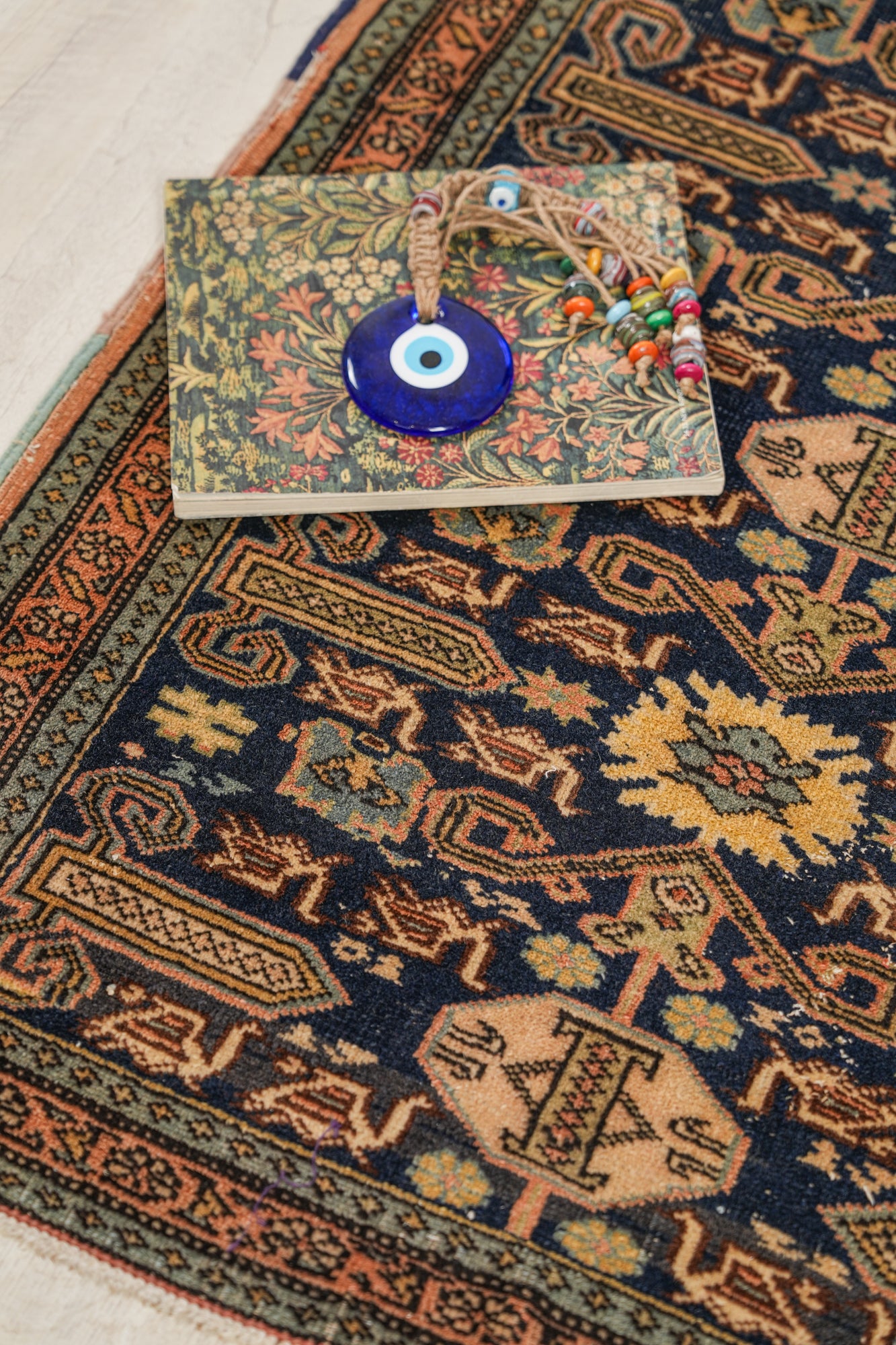 Antique Caucasian Perpedil Shirvan 3'4"x 2'7"