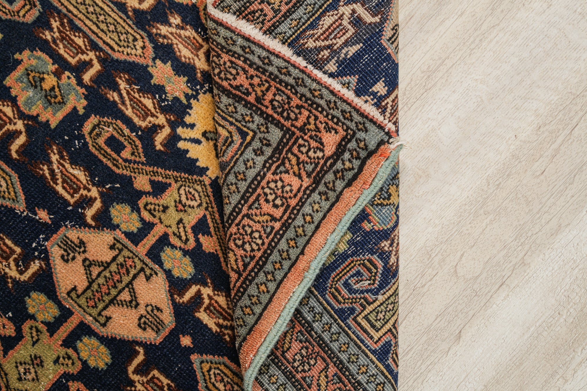 Antique Caucasian Perpedil Shirvan 3'4"x 2'7"