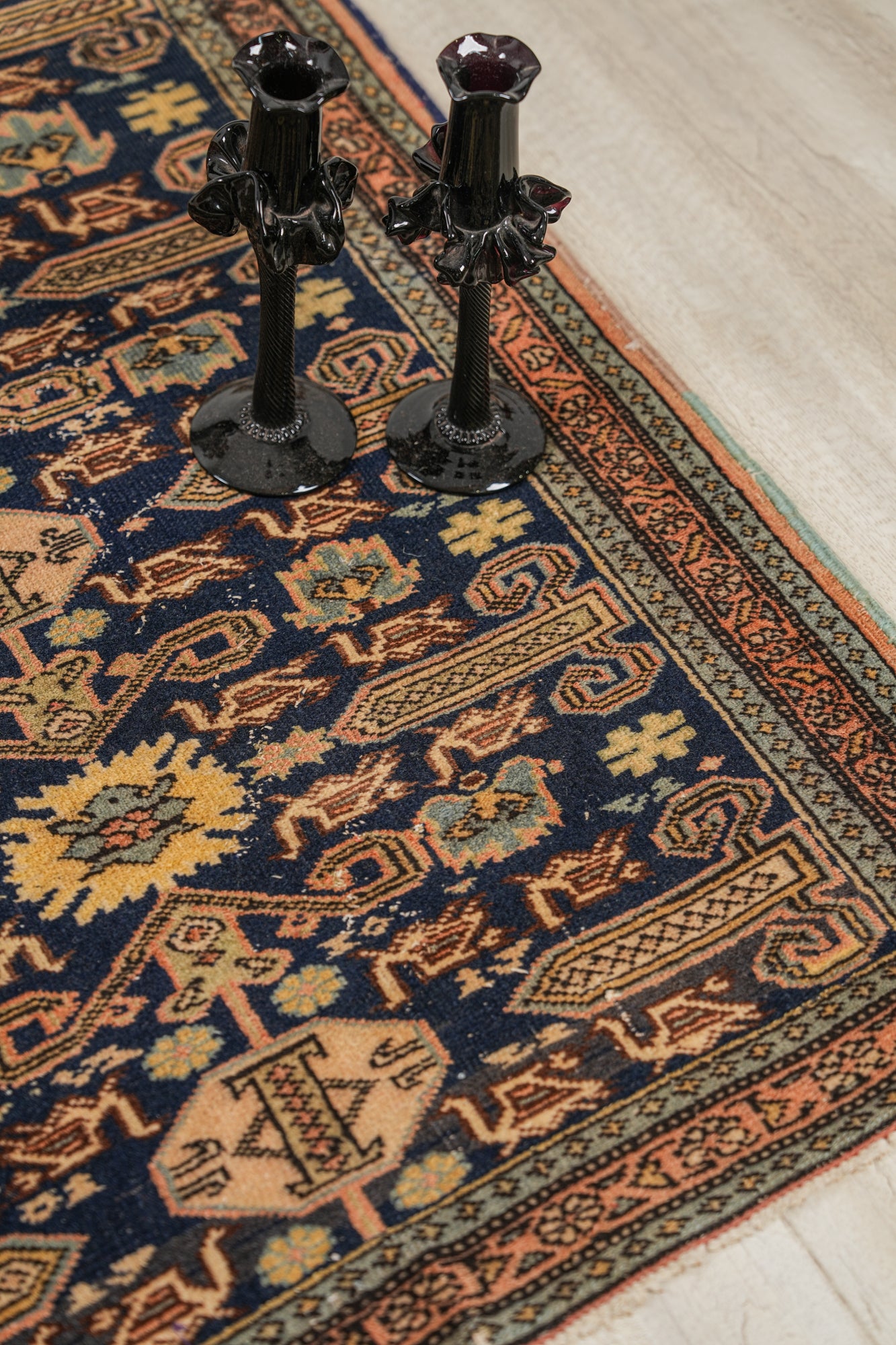 Antique Caucasian Perpedil Shirvan 3'4"x 2'7"
