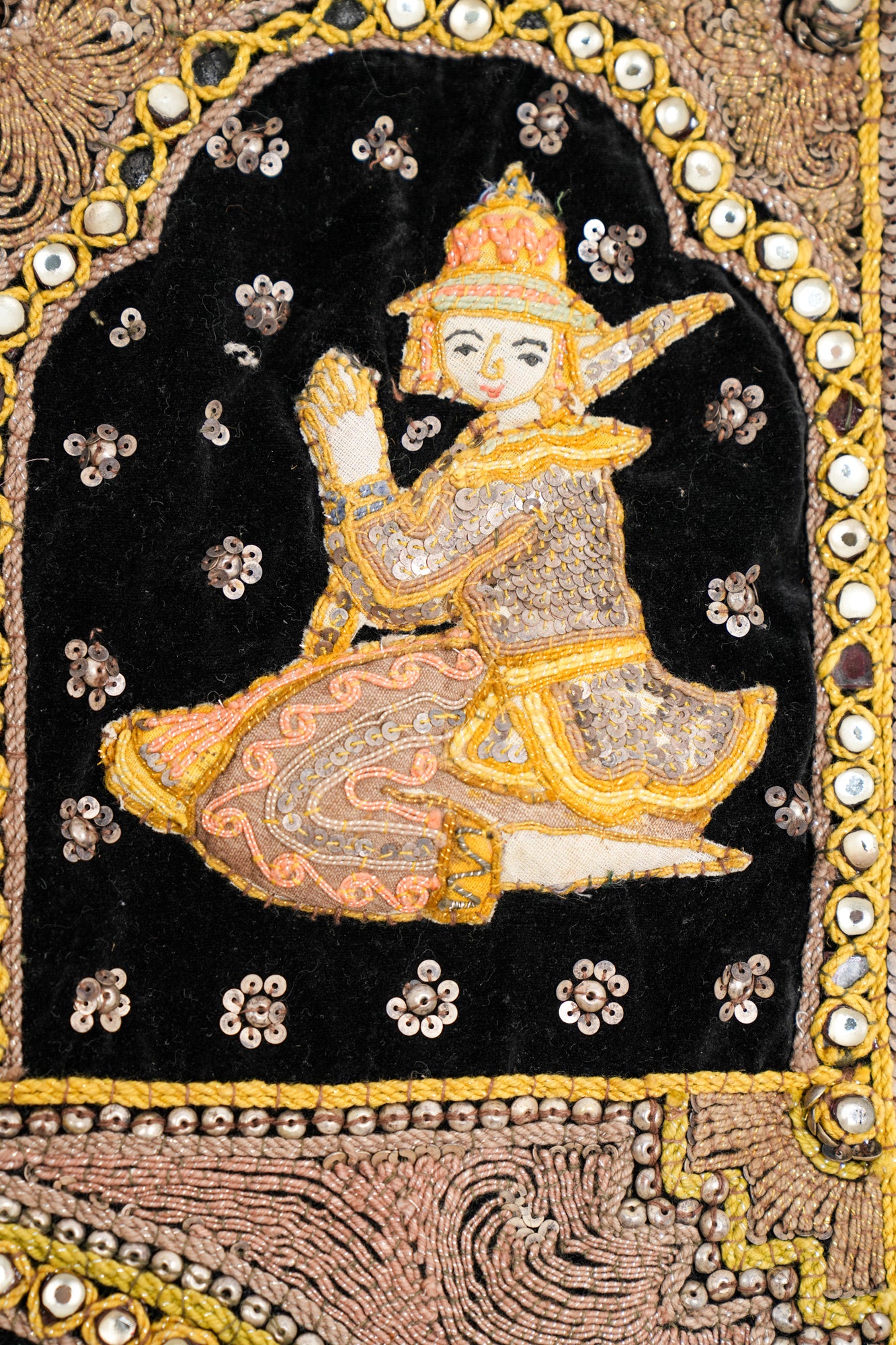 Vintage Kalaga elephant Tapestry 3'6" x 2'10"