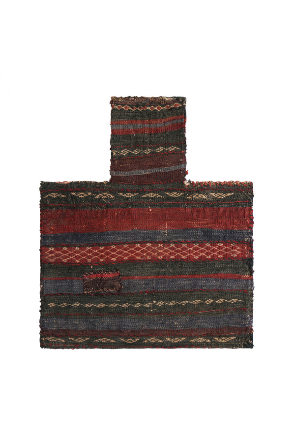 Vintage Baloch rug 1'7" x 1'4" (salt bag)
