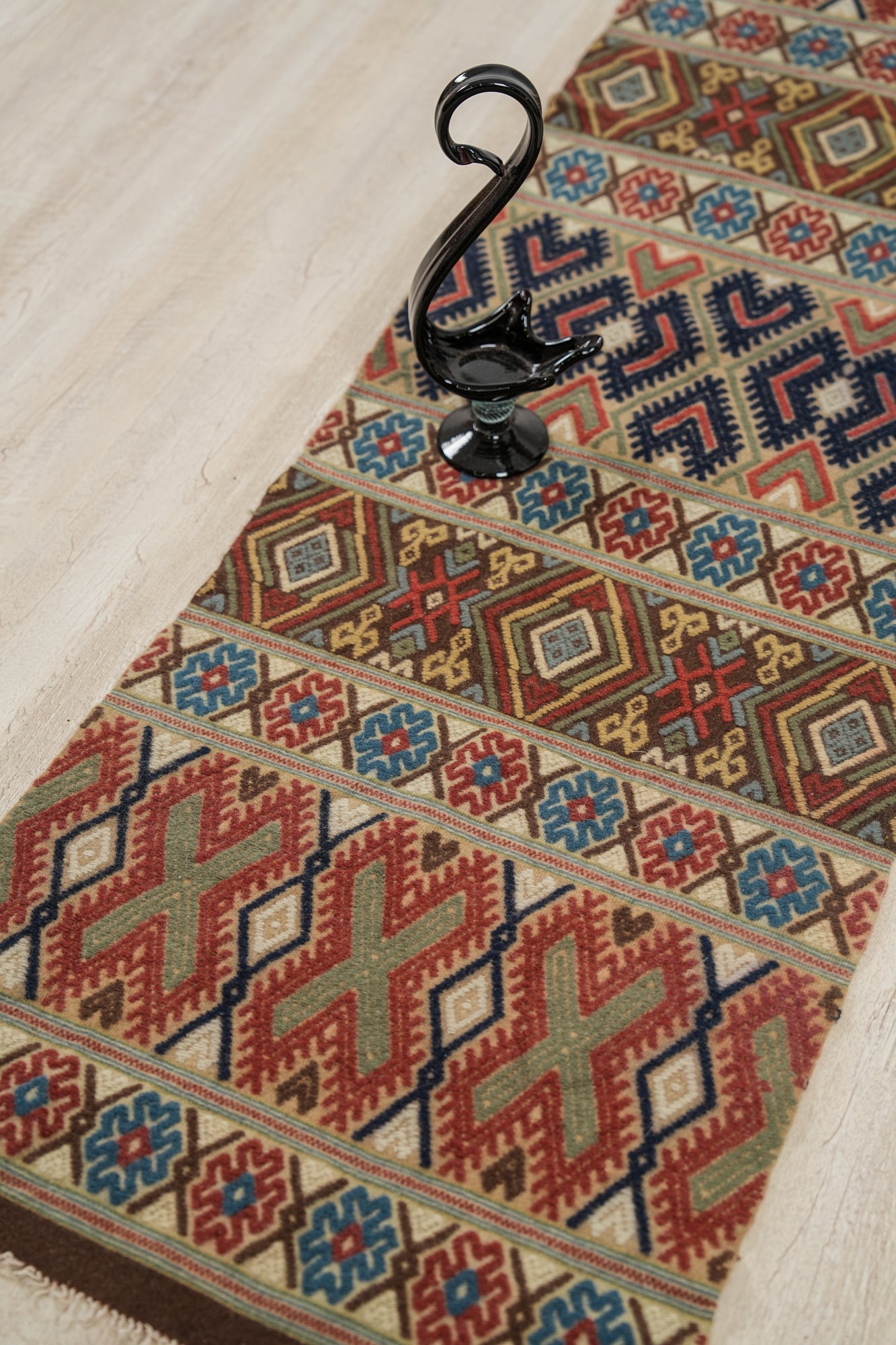 Vintage Swedish Textile 5'5" x 1'8"