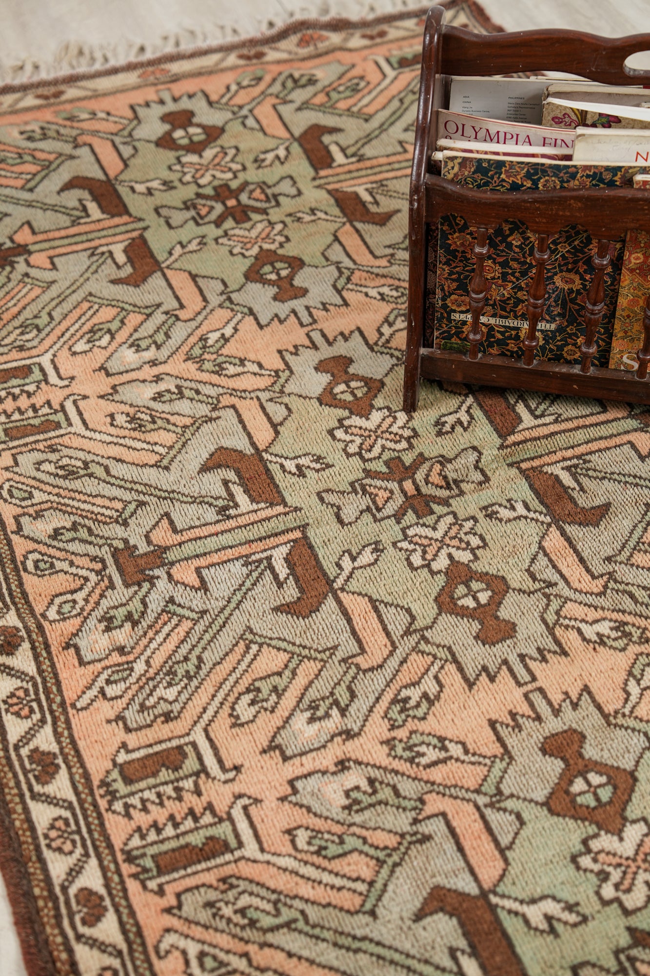 Vintage Turkish Rug 6'1" x 3'3"
