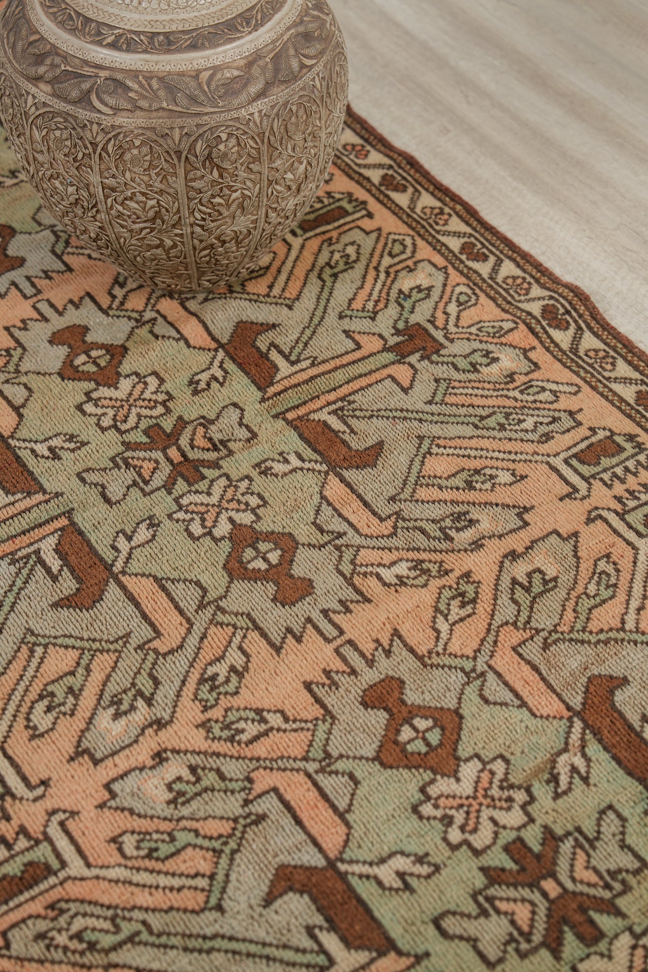 Vintage Turkish Rug 6'1" x 3'3"