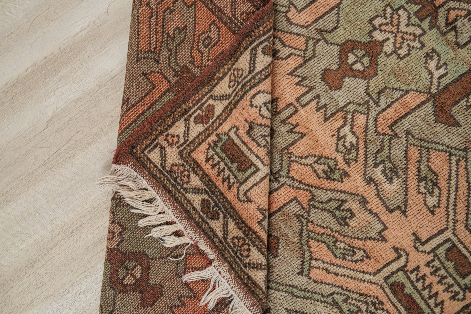 Vintage Turkish Rug 6'1" x 3'3"