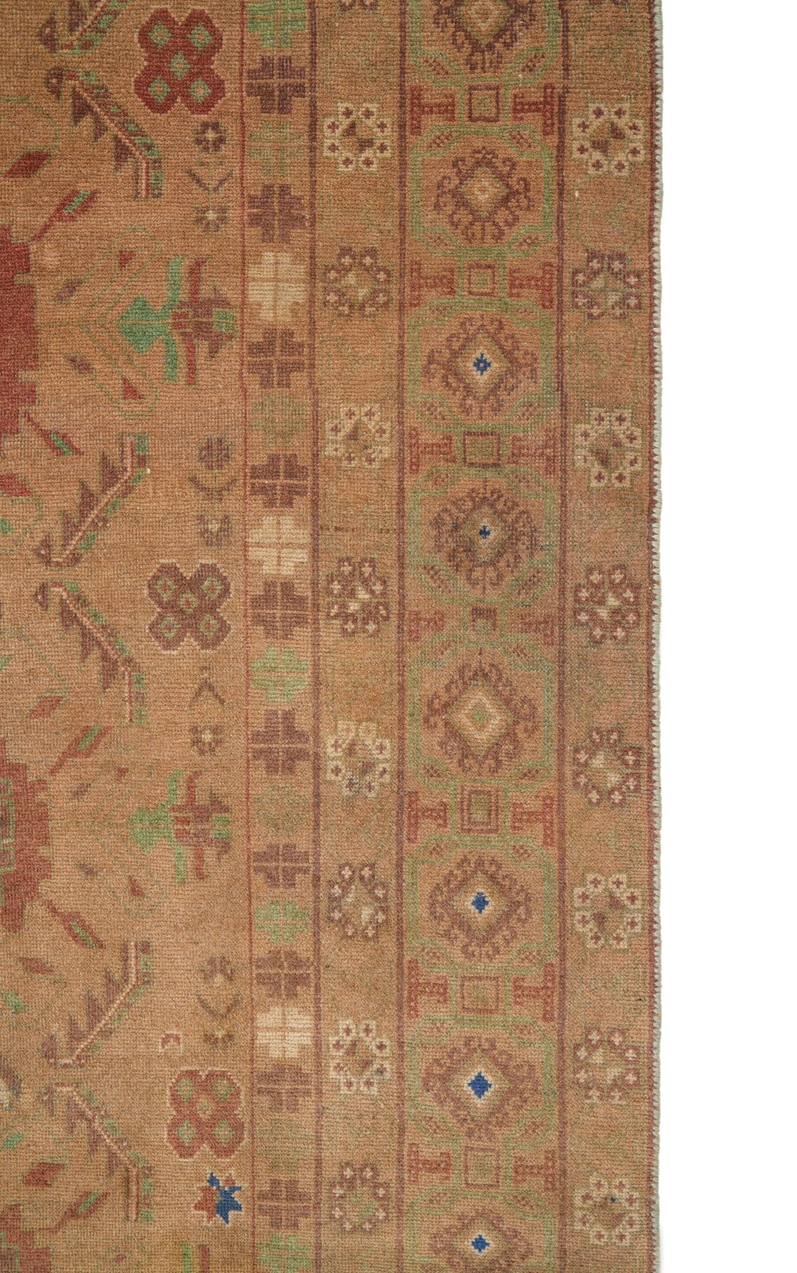 Vintage Baloch Hallway Rug 14' X 4'6"