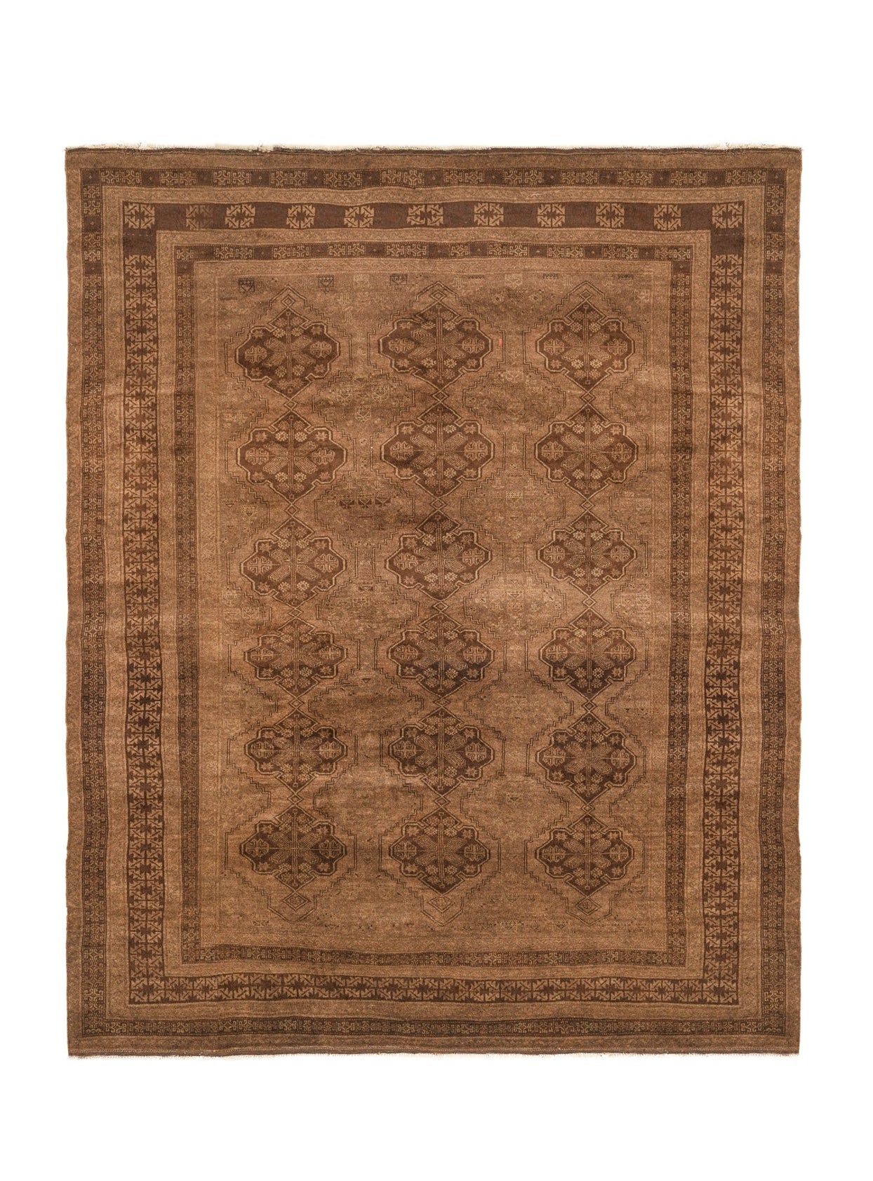 Vintage Turkmen Rug 11'9" x 9'5"