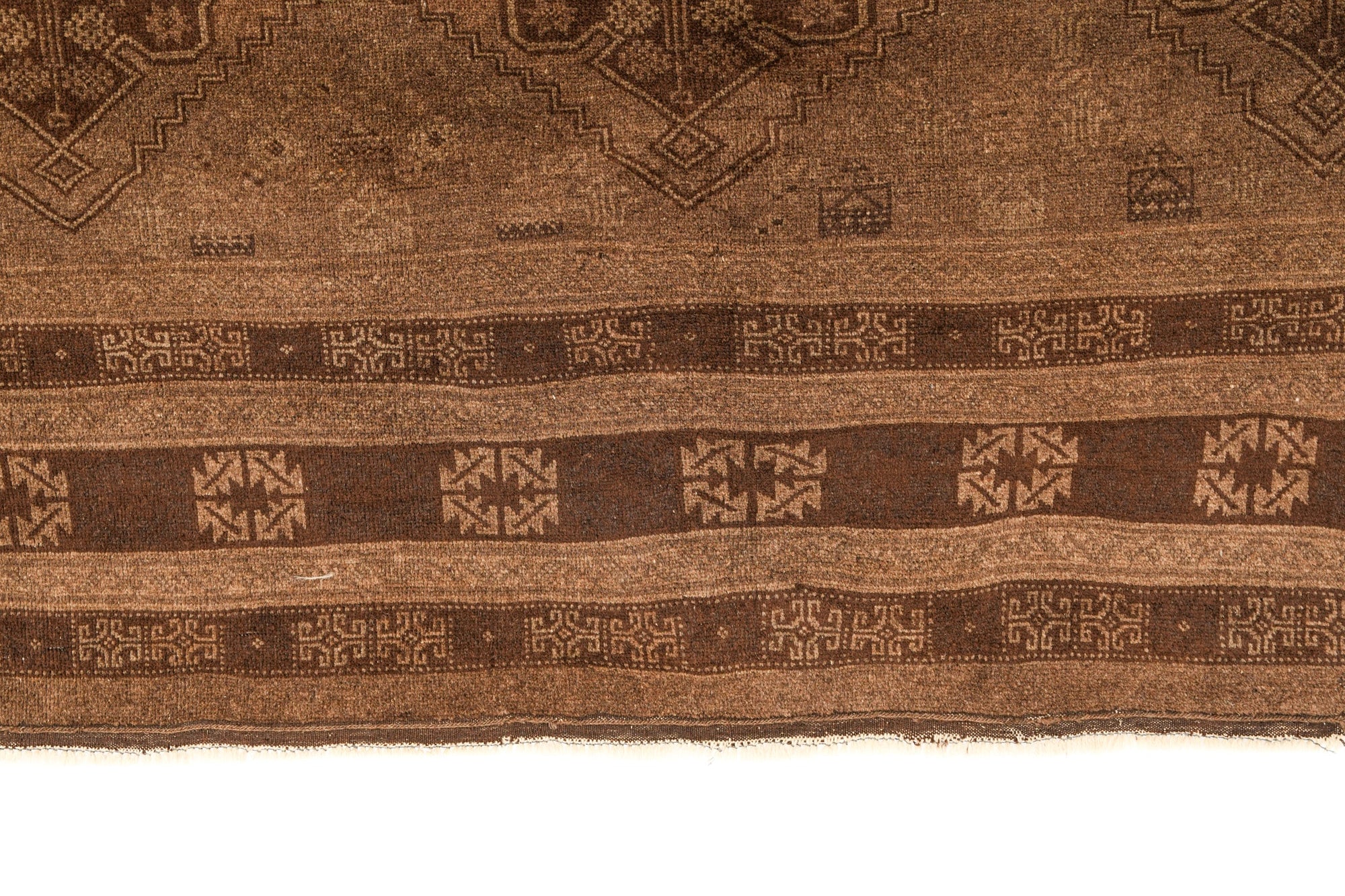 Vintage Turkmen Rug 11'9" x 9'5"