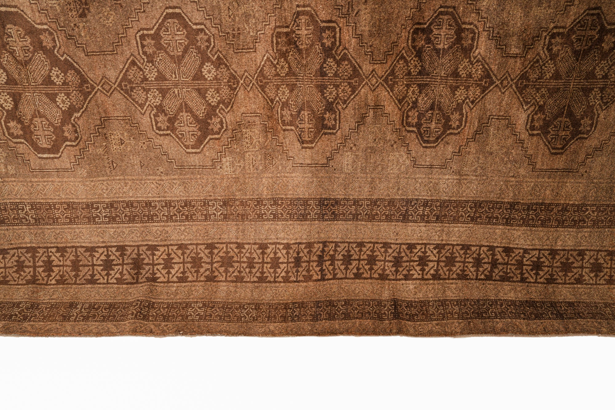Vintage Turkmen Rug 11'9" x 9'5"