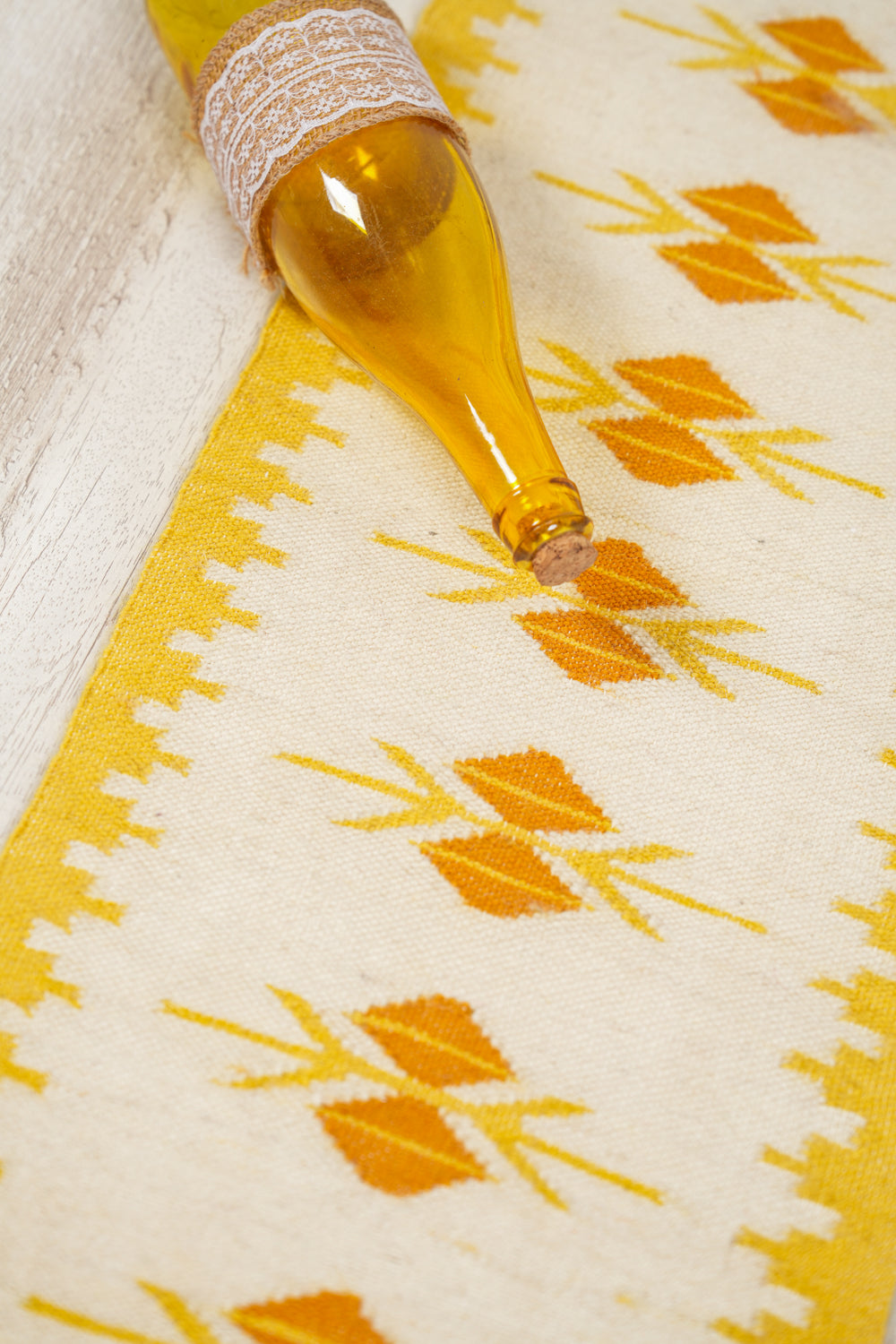 Vintage Scandinavian Decorative Textile 2'3" x 1'