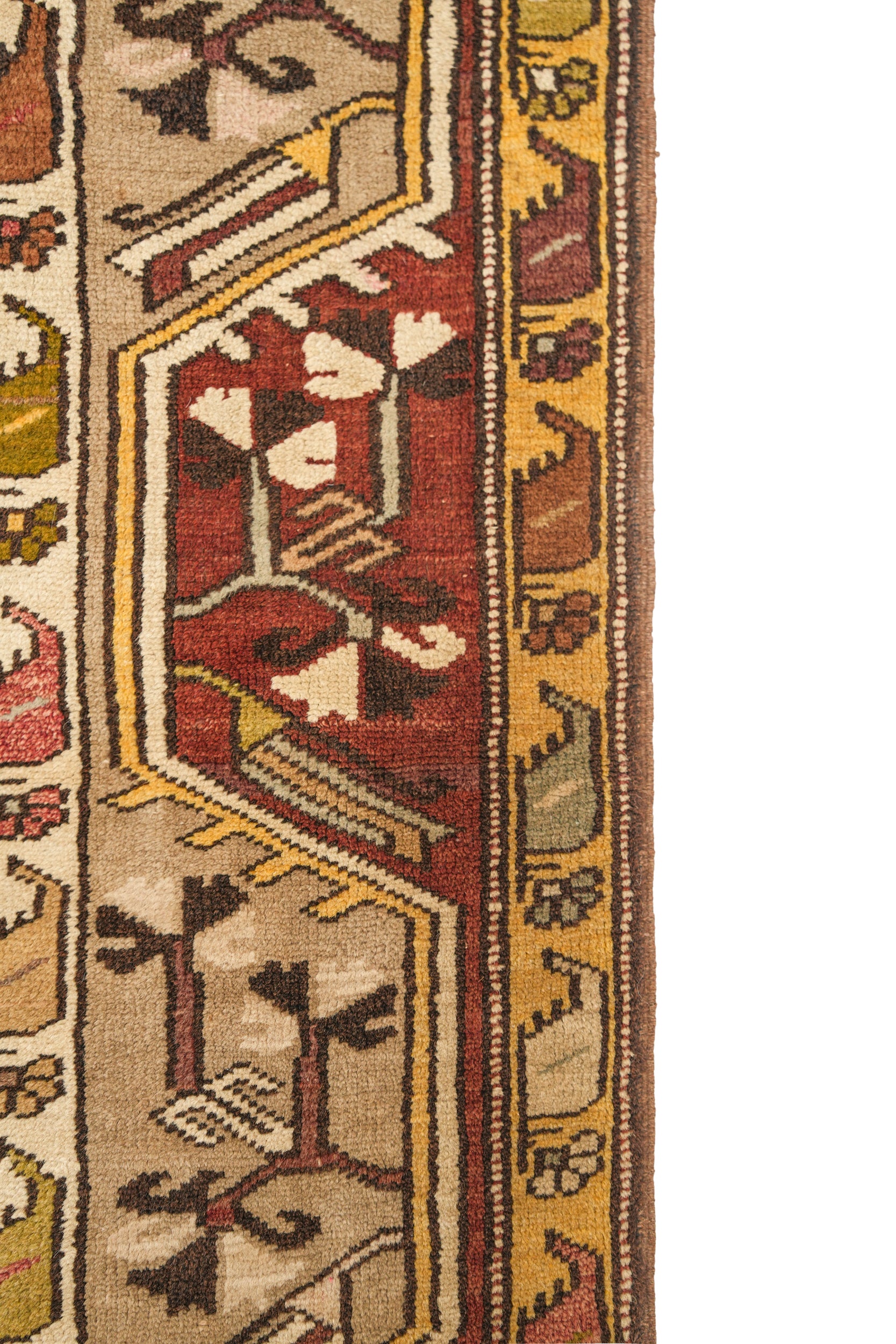 Vintage Turkish Milas Rug 7'1" x 4'1"