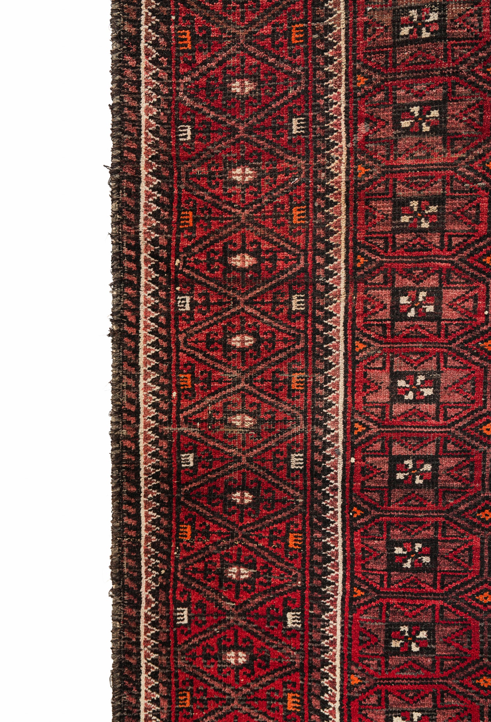 Vintage Baloch Rug 7' x 4'