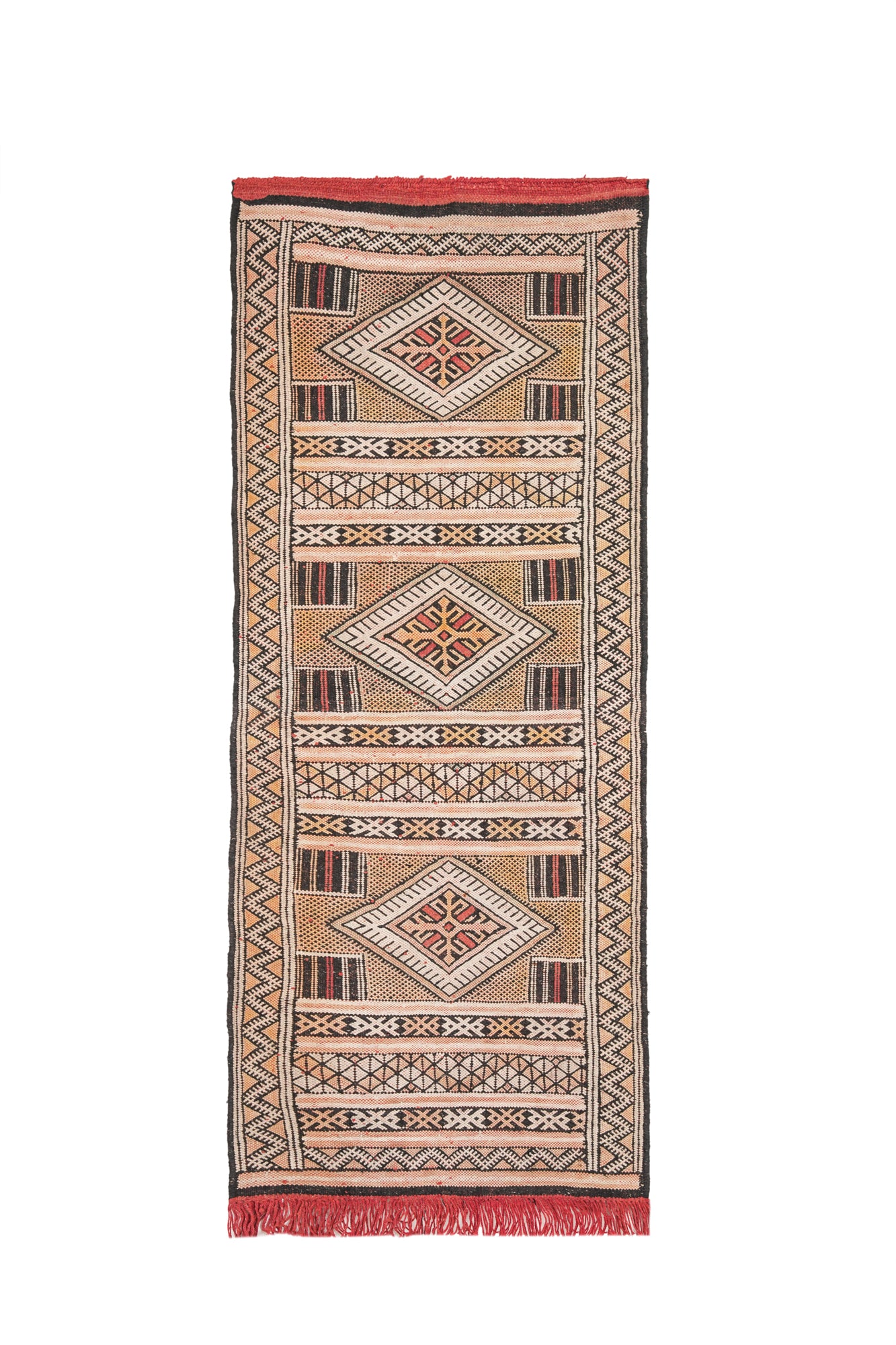 Vintage Moroccan Berber Kilim 3'9" x 1'6"
