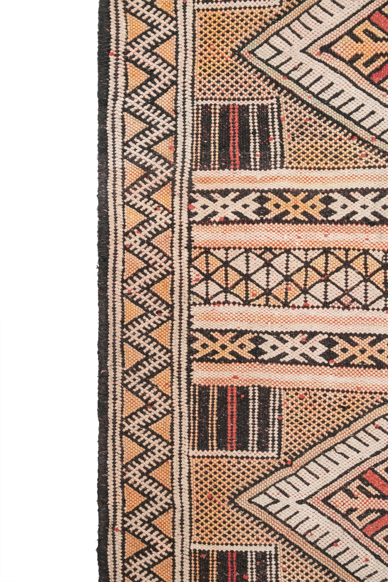 Vintage Moroccan Berber Kilim 3'9" x 1'6"