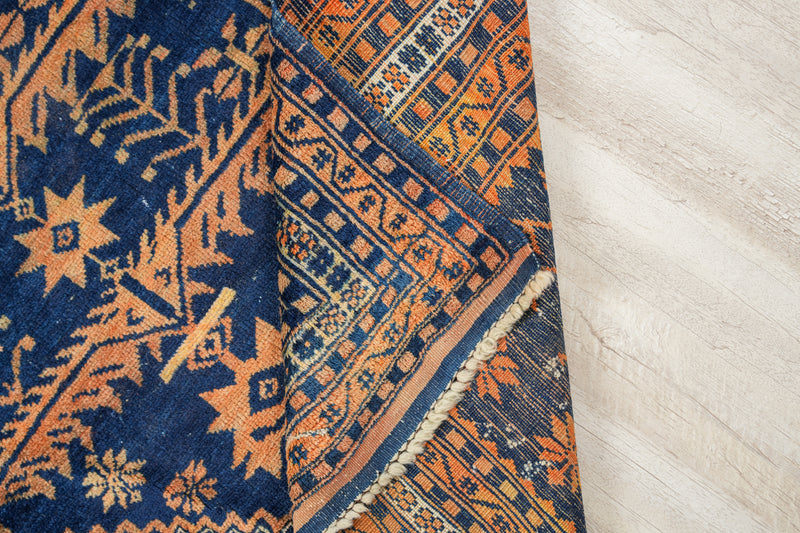 Vintage Anatolian Tribal Rug 4'8" x 3'6"