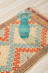 Vintage Turkish Cecim Kilim 3'2" x 2'