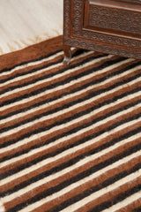 Vintage Turkish mohair rug 4' x 2'8"