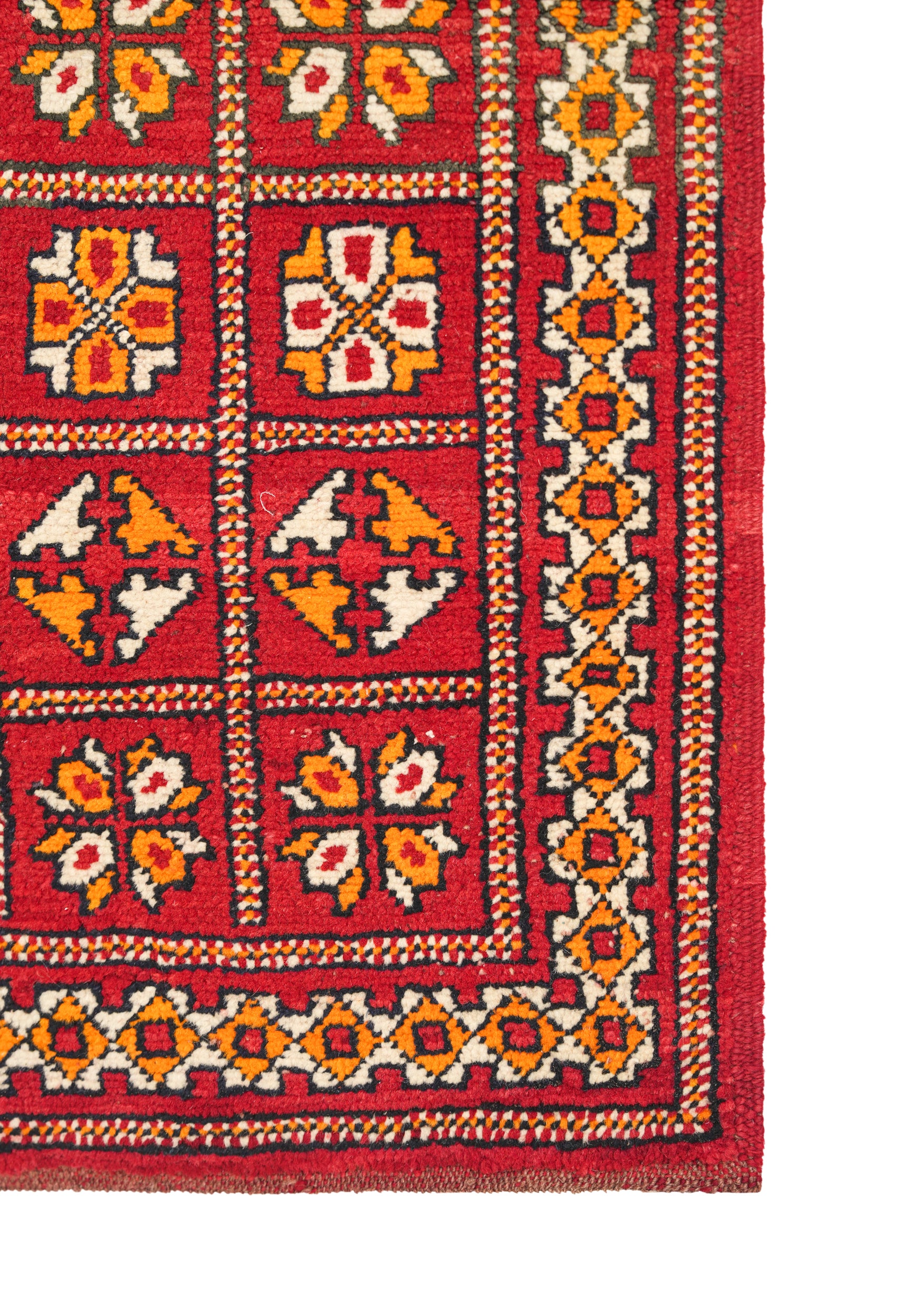 Vintage Moroccan Zemmour Rug 4'1" x 2'7"
