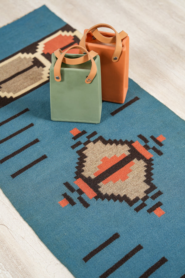 Vintage Scandinavian Textile 3'7" x 1'6"