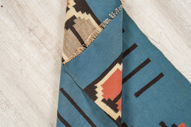 Vintage Scandinavian Textile 3'7" x 1'6"
