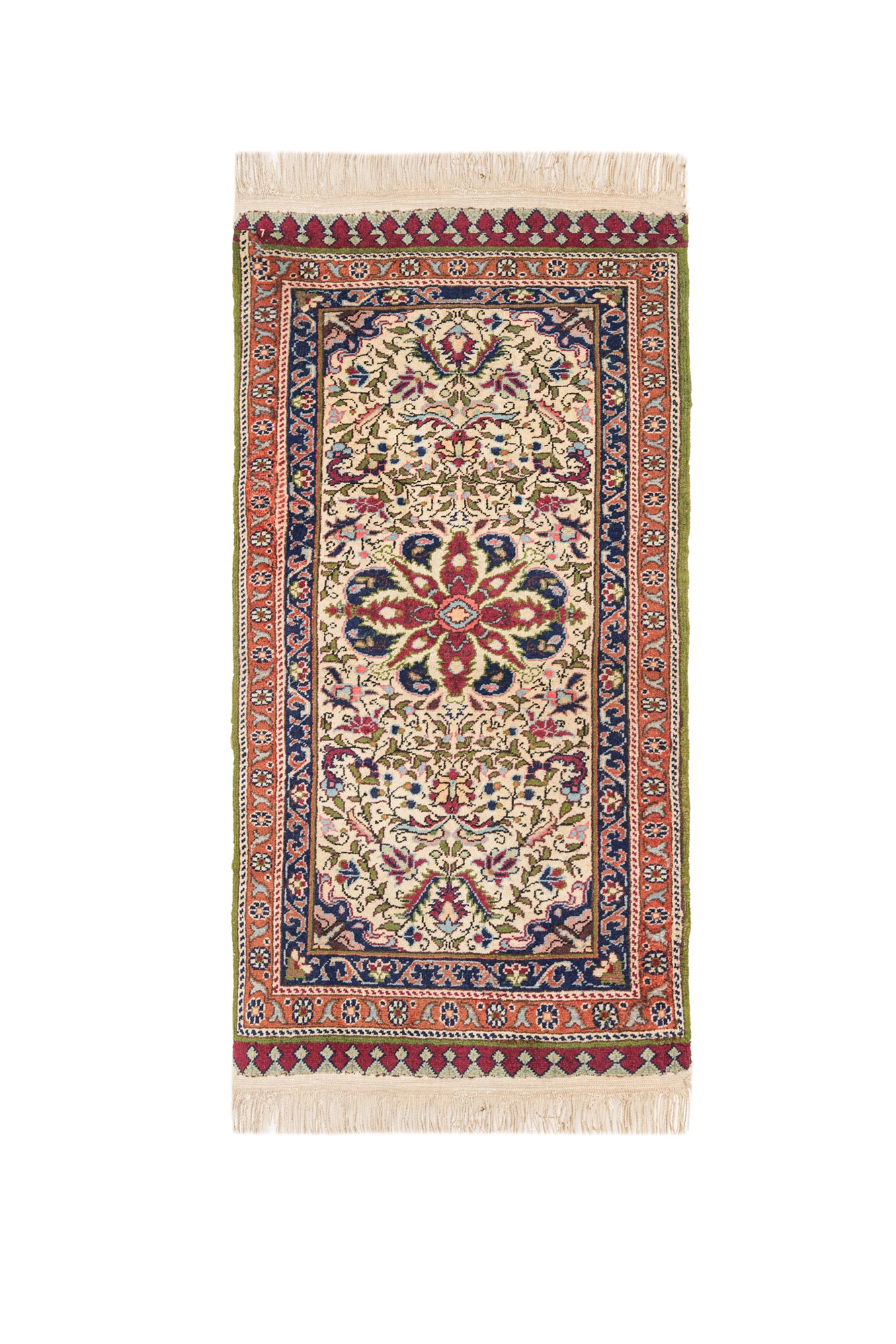 Antique Anatolian Rug 3'10" X 2'