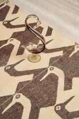 Vintage Scandinavian Bird Tapestry 5' x 3'10" (MC ESCHER STYLE)