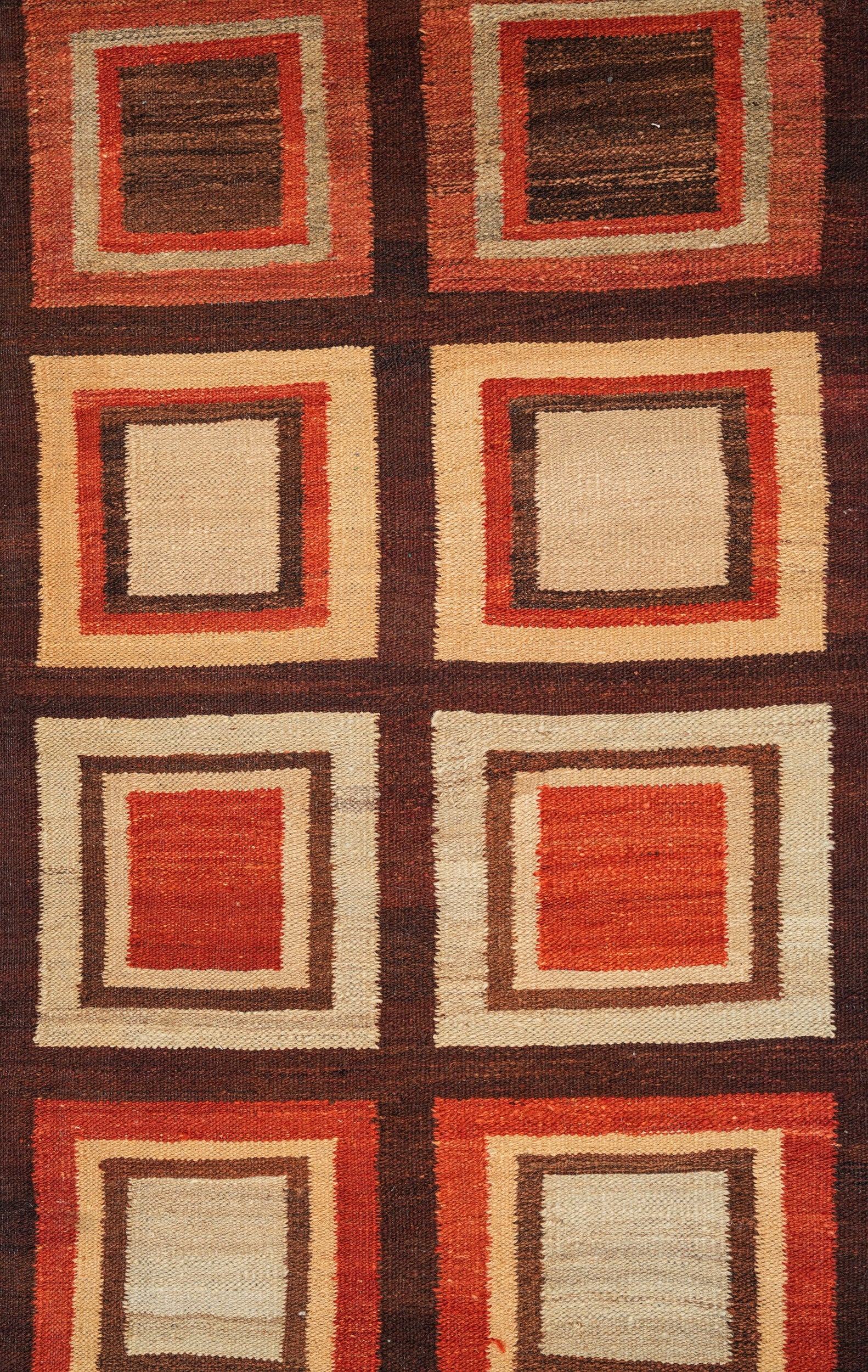 Vintage Afghan Kilim Runner 9'9" x 2'9"