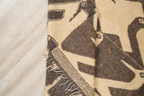 Vintage Scandinavian Bird Tapestry 5' x 3'10" (MC ESCHER STYLE)