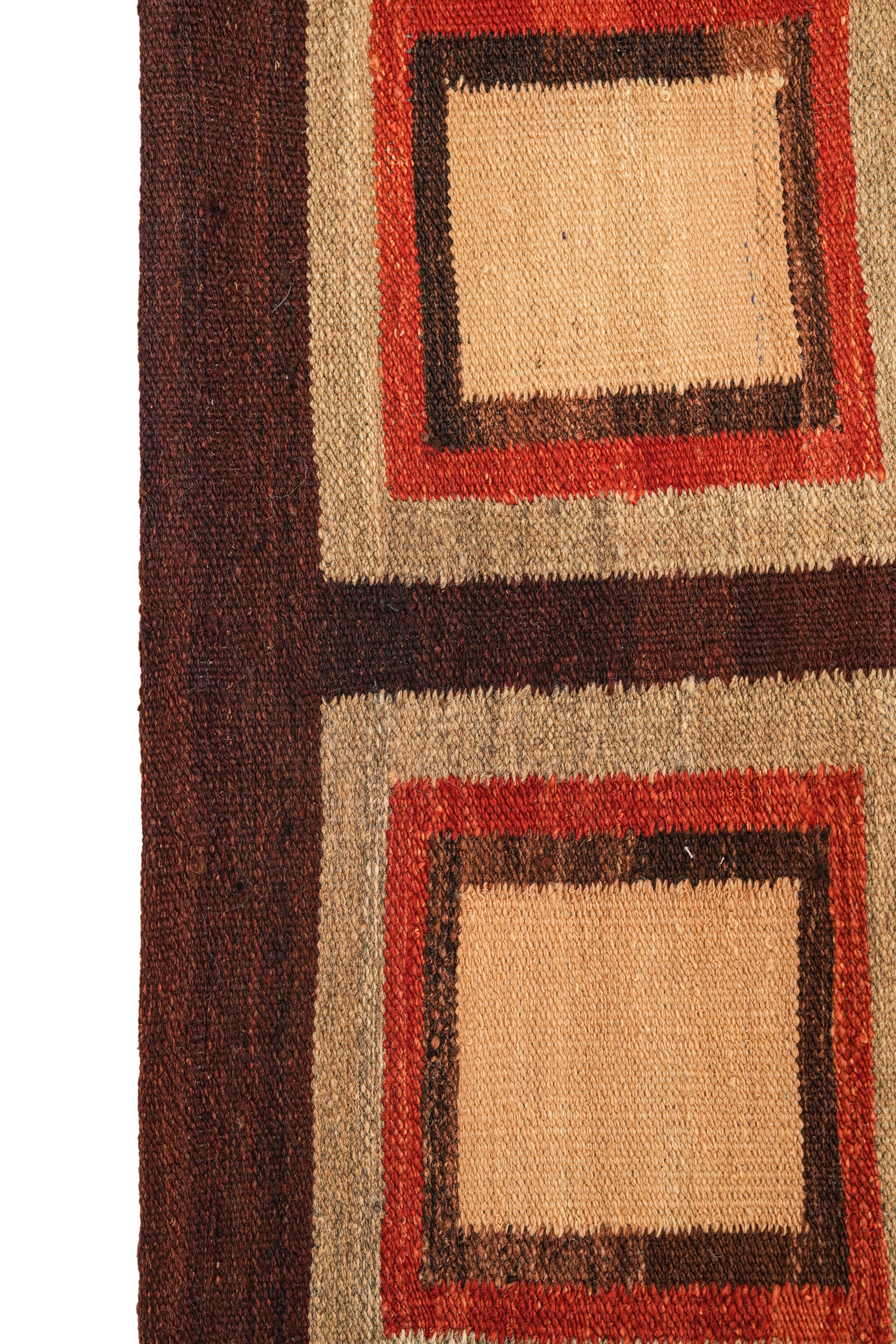 Vintage Afghan Kilim Runner 9'9" x 2'9"