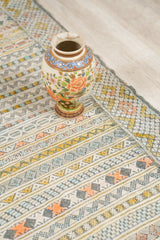Vintage Moroccan Tribal Kilim 7'6" x 3'9"