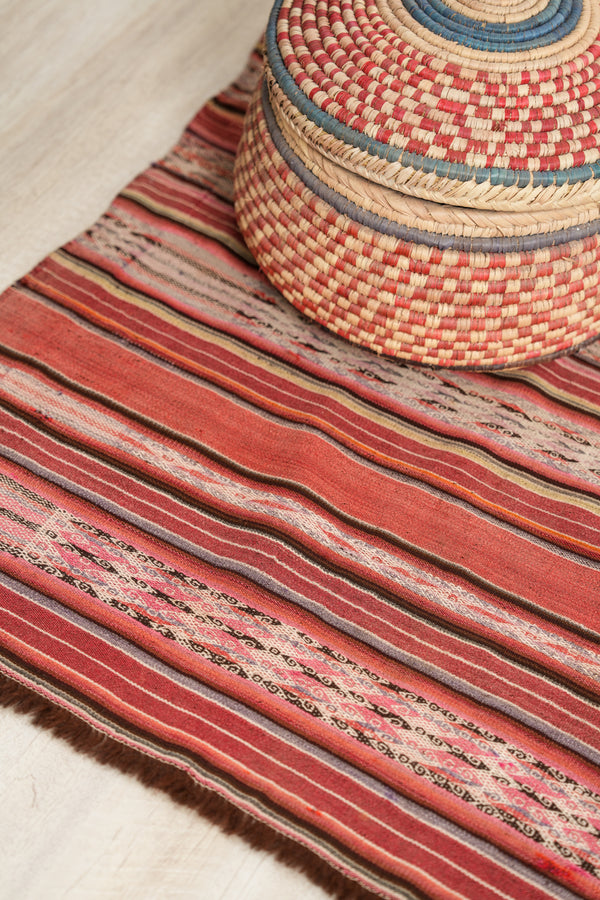 Antique Bolivian Aymara Textile 3'4" x 2'7"