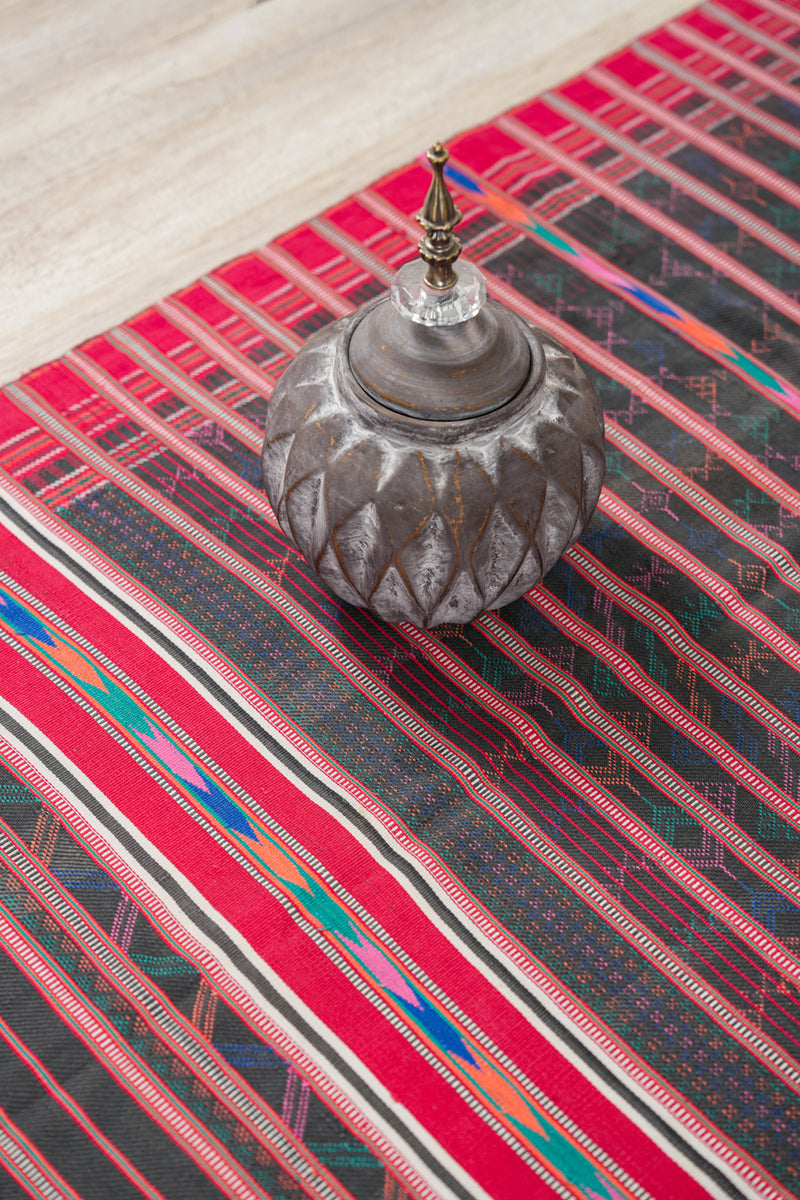 Vintage Rajasthani Tribal Textile 6' x 2'8"