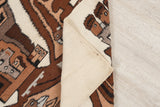 Vintage Pictorial Peruvian Kilim 3'9" x 3'