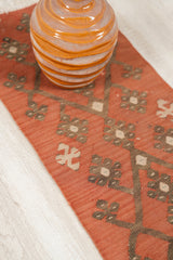 Vintage Turkish Tribal Kilim 2'8" x 1'1"