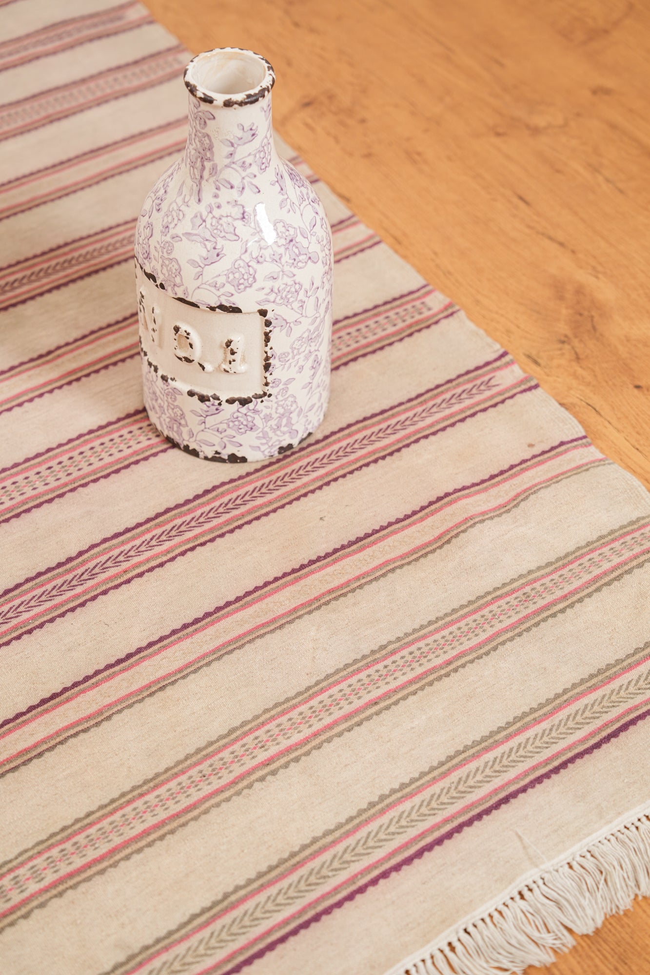 Vintage Moroccan Textile 4'10" X 2'3"