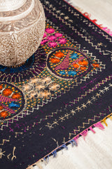 Vintage Sindhi textile embroidery 3'7" x 3'5"