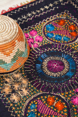 Vintage Sindhi textile embroidery 3'7" x 3'5"