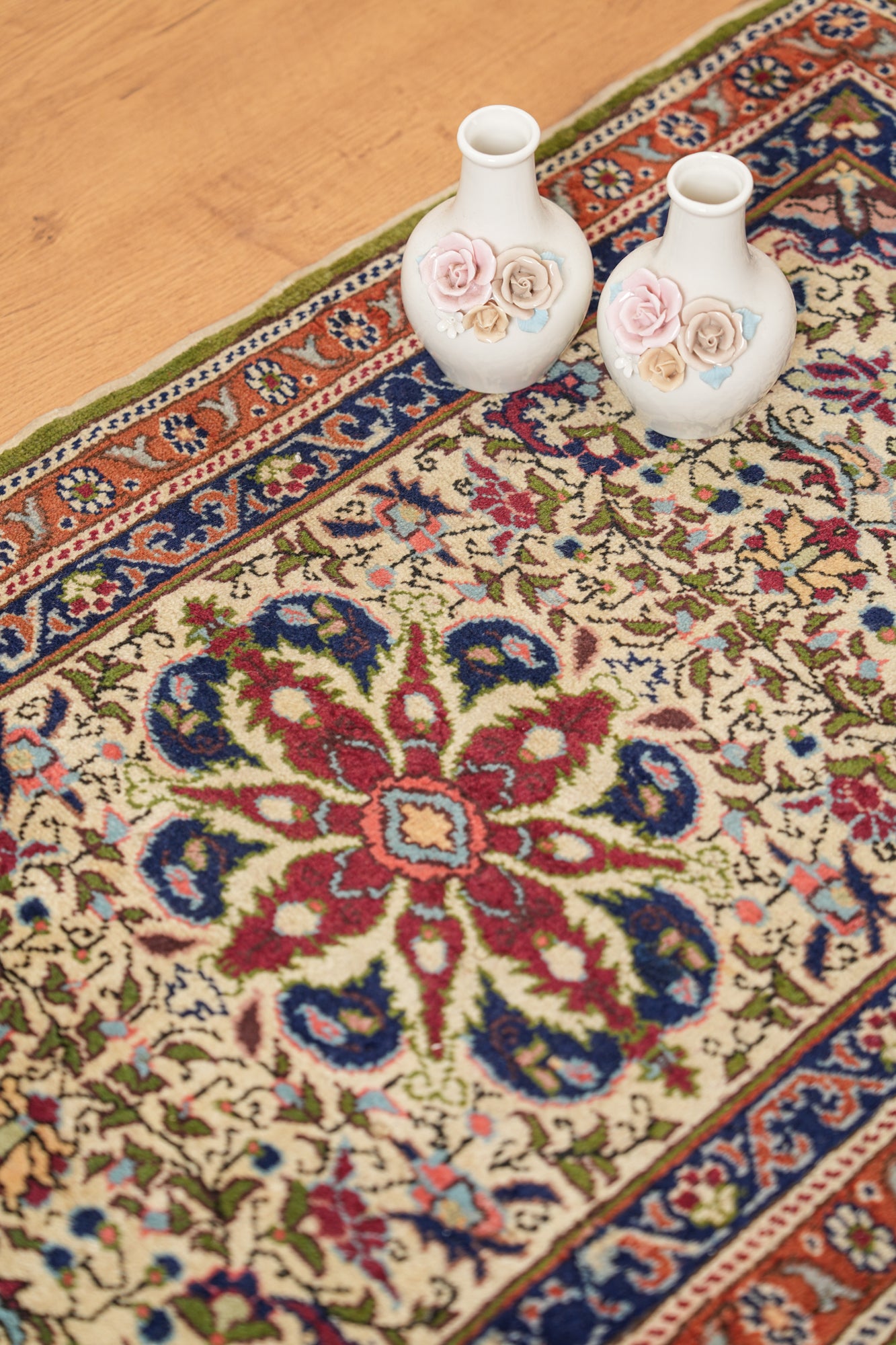 Antique Anatolian Rug 3'10" X 2'