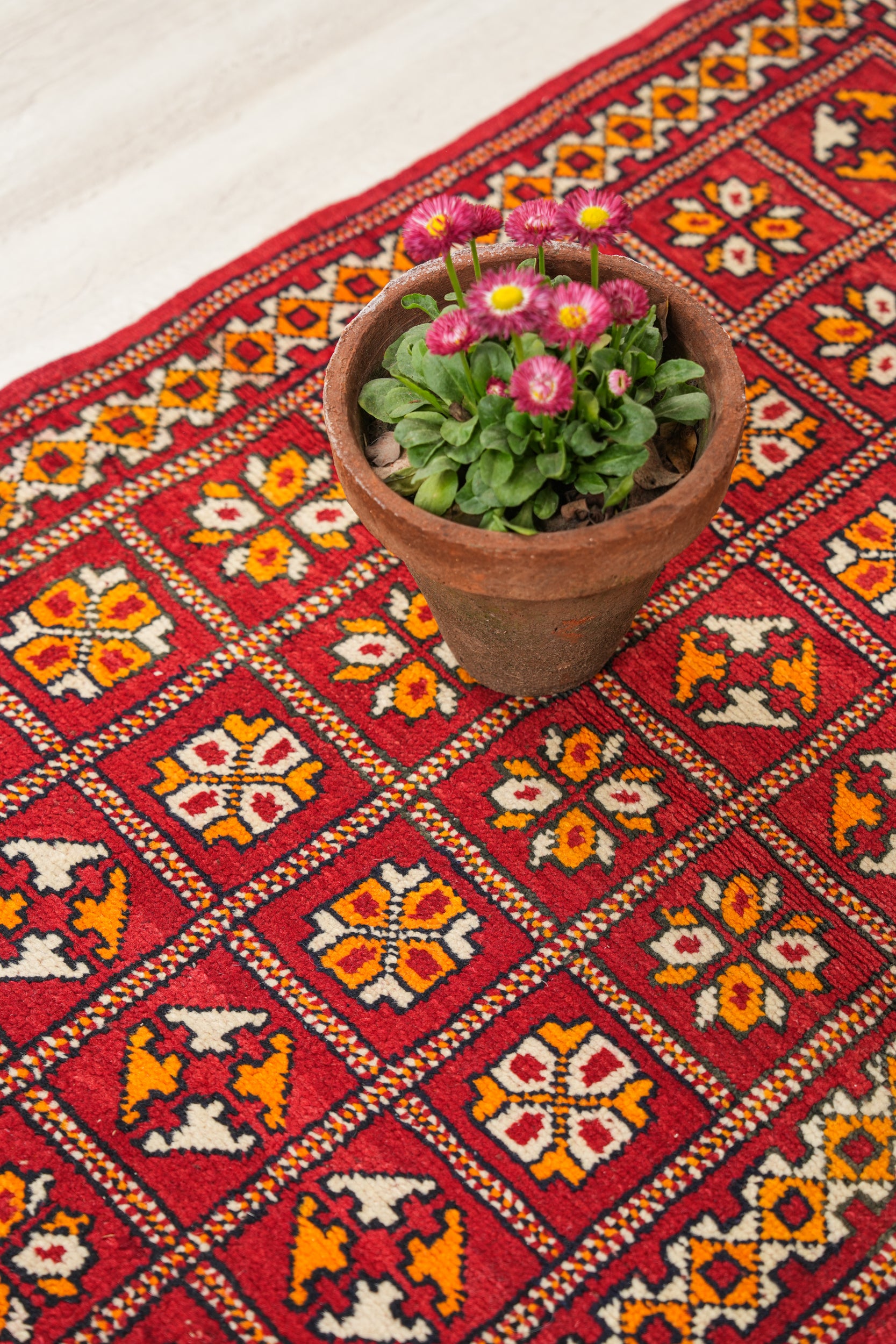 Vintage Moroccan Zemmour Rug 4'1" x 2'7"