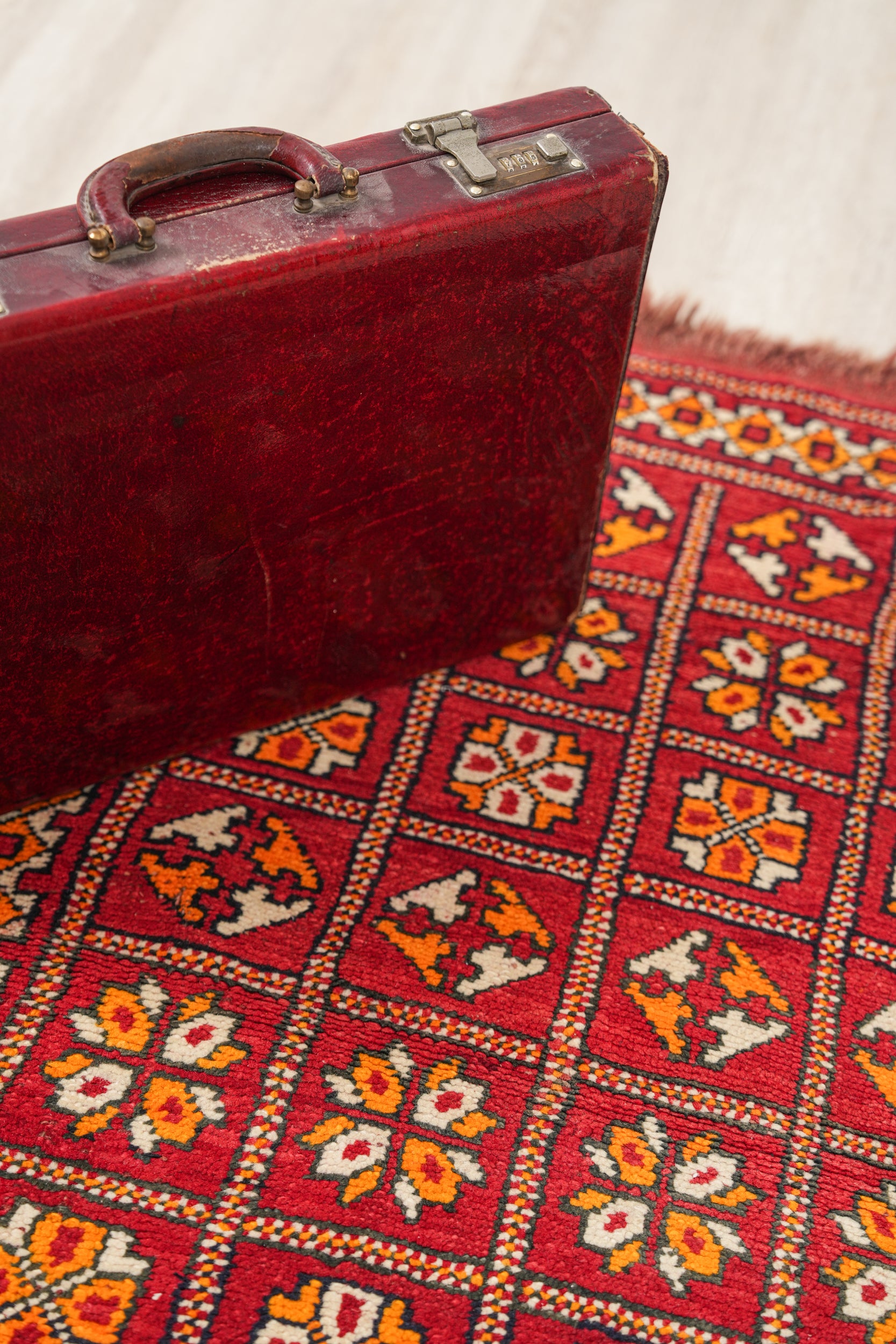 Vintage Moroccan Zemmour Rug 4'1" x 2'7"
